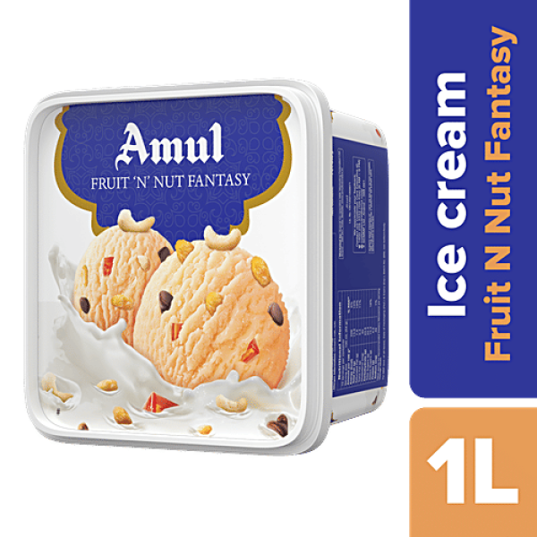 Amul Afghan Dry Fruit Ice Cream