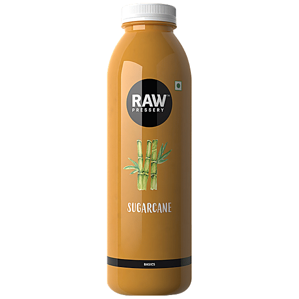 Raw Pressery Sugarcane Juice