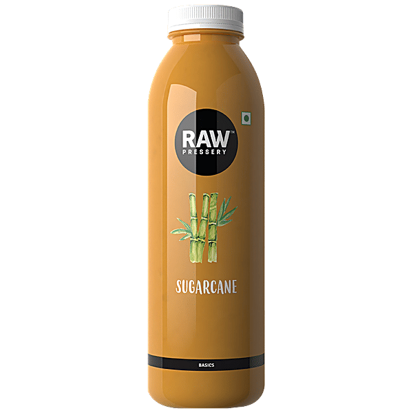 Raw Pressery Sugarcane Juice