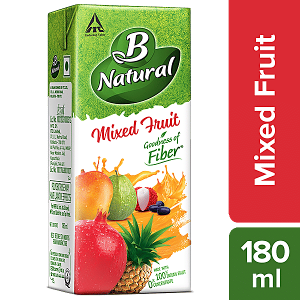 B Natural Mixed Fruit Juice