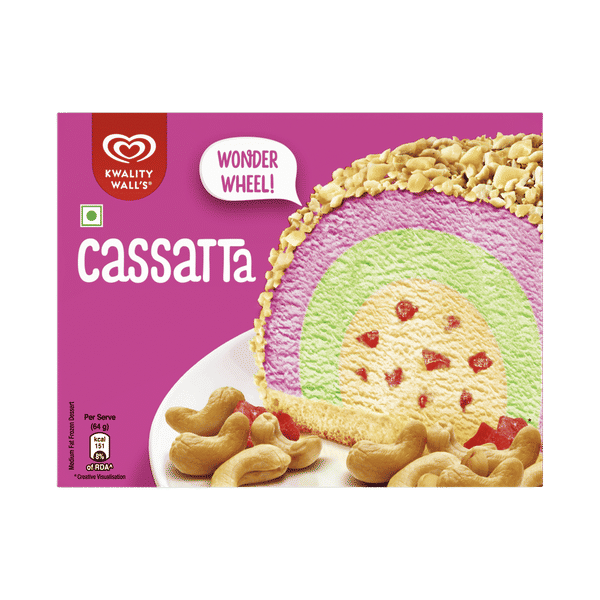 Kwality Wall’s Cassatta Ice Cream