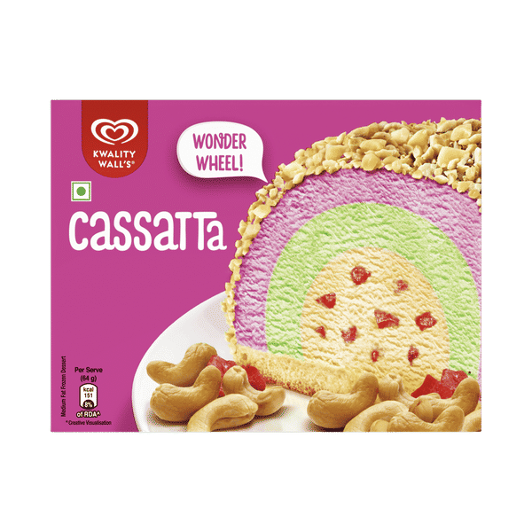 Kwality Wall’s Cassatta Ice Cream