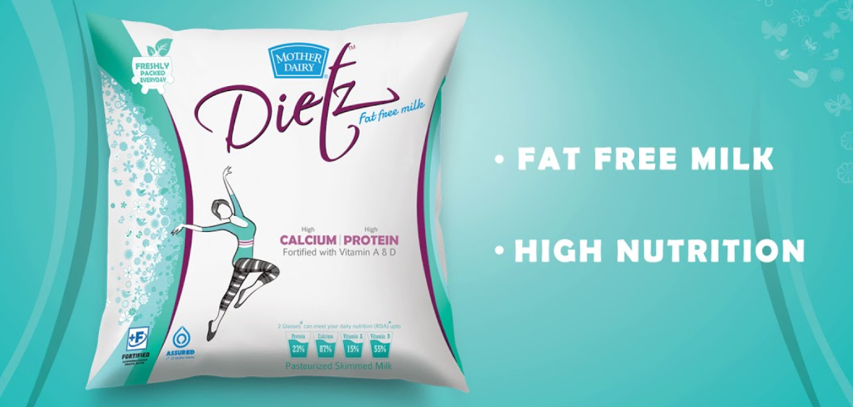 Mother Dairy Dietz Toned Milk