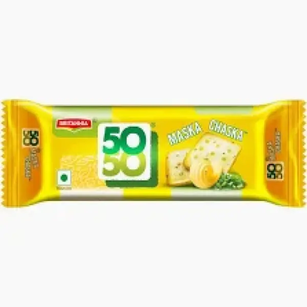 Britannia 50-50 Maska Chaska Biscuits